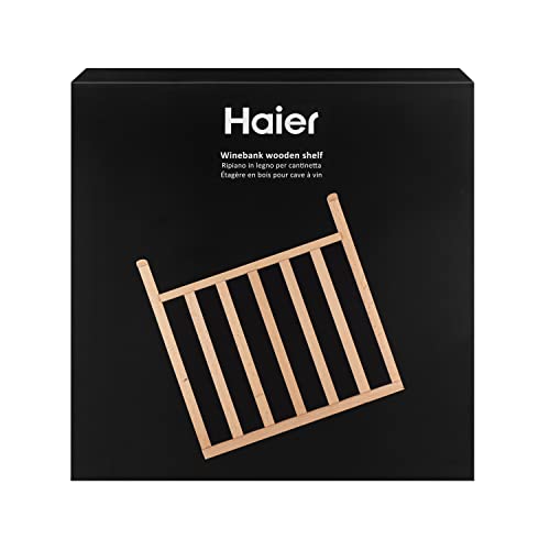 Clayette en Bois Haier pour Cave à Vin, Capacité de Stockage Maximale, Élégante et de Qualité, Accessoire Original Haier, 487*480*25mm