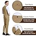 High-End Suits Retro Khaki Linen Men Suit Casual Wedding Suit for Men Notched Lapel Slim Fit 3 Pieces Jacket Blazer L