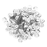 Facilité D'Application: Ces paillettes rondes à trous sont simples à coudre ou à coller, adaptées aux artisans de niveaux pour personnaliser vêtements, accessoires et décorations avec une