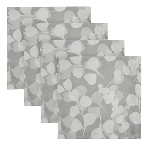 Set de 4 servilletas cuadradas verde Split P miniatura 1