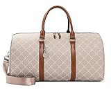 Jetzt können Sie mit dieser Tamaris Reisetasche, die mit Ihrem edlen Design ein echter Hingucker auf sich zieht. Diese Tasche ist sowohl mit zwei Griffen als auch einem verstellbaren Sicherheitsgurt ausgestattet, was das Tragen erleichtert. Maße: 50 x 25 x 25 cm