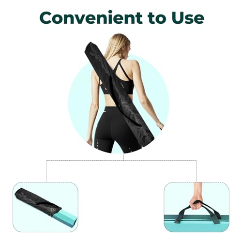 Image of FBSPORT 8ft /9ft /10ft Balance Beam: Folding Floor Gymnastics Equipment for Kids Adults,Non Slip Rubber Base, Gymnastics Beam for Training, Practice, Physical Therapy and Professional Home Training