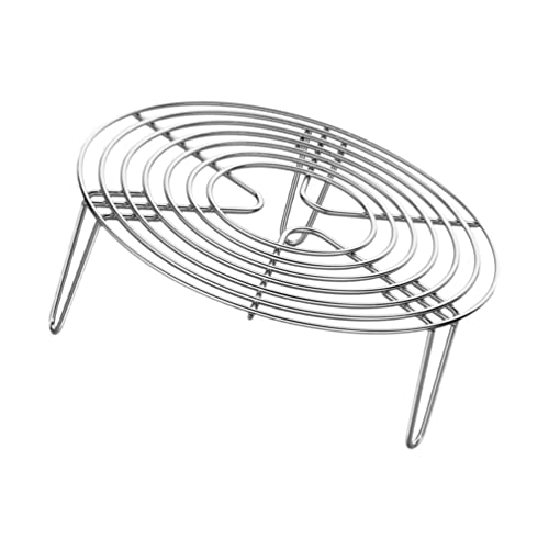 Cabilock Suporte de fogão de aço inoxidável 304 2 pçs Suporte de fogão a vapor Rack de panela de fog