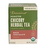 Teeccino Maca Chocolaté Herbal Tea - Rich & Roasted Herbal Tea That’s...