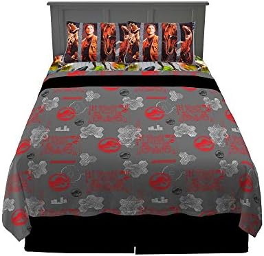 Franco Kids Bedding Super Soft Sheet Set, Full, Jurassic World