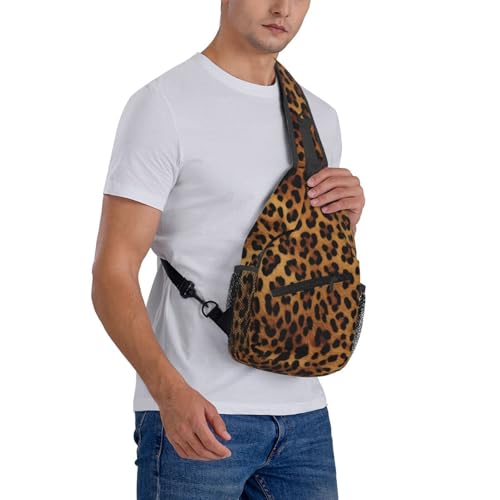 Mochila bandolera negra para senderismo y uso urbano miniatura 7