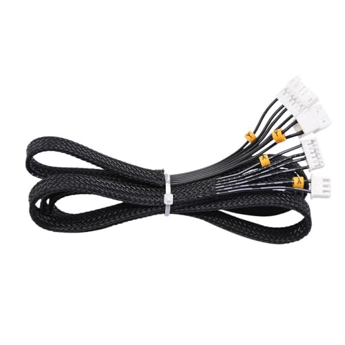 1M X/Y/Z/E�����[�^�[&���~�b�g�X�C�b�`�����P�[�u��+�t�B�������g���o��P�[�u���ACreality Ender-3 Ender-5 CR10 3D�v�����^�[�������i�ƌ݊�������(E Cable 1PC)