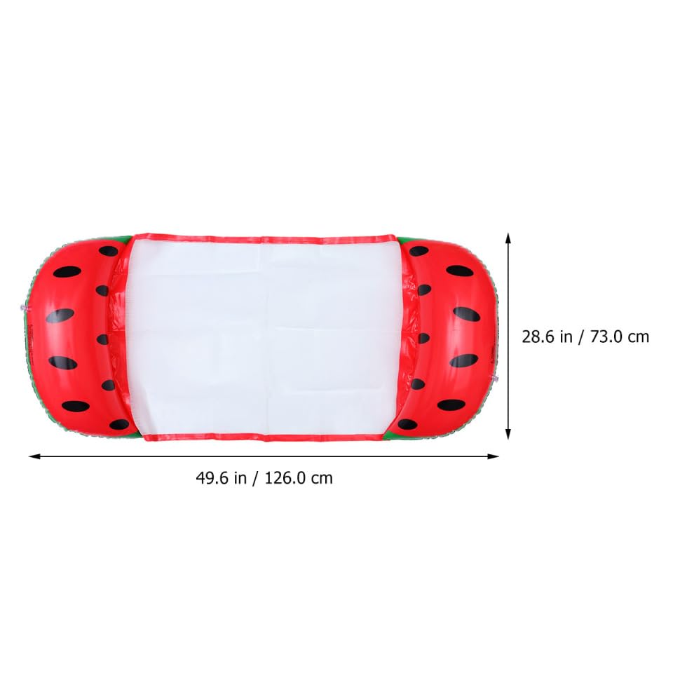 Milisten Inflable Piscina Colchoneta Ergonómica Adultos de Inflar y Almacenar Playa y Piscina