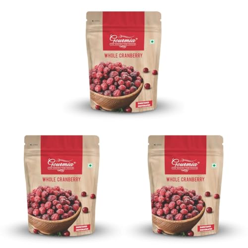 Image of Gourmia Dried Whole Cranberry 200g (Pack of 3)