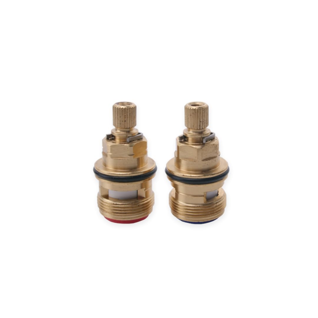 Tapsparesuk White Abode Quantic Replacement (3794R) Spare Valves Replacement Cartridges - Pair (Pair)