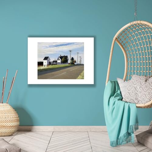 Route 6 Eastham Hopper affiche XL pour une deco chic de bureau