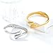 Lyithary 2PCS Chunky Gold Bracelets for Women Trendy Wide Wrist Cuff Bracelets Stack Waterdrop Bangle Fashion Jewelry Gift