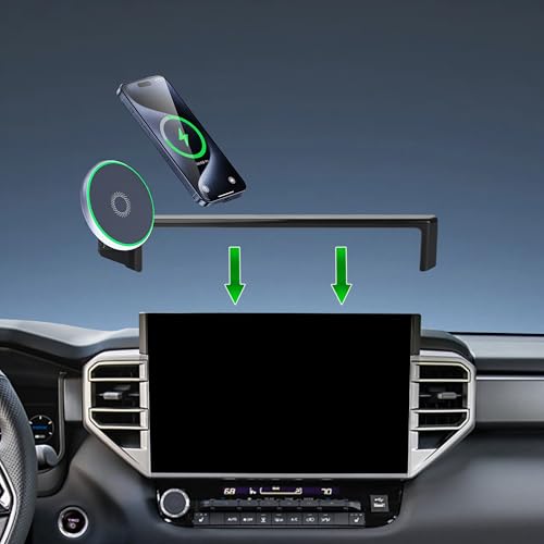 AbeeyGeomarn Car Phone Holder for 2022-2026 Toyota Tundra/2023-2026 Sequoia