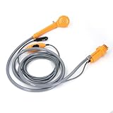 ACAGALA Portable 24V Car Shower Kit - 36W Fast Flow Electric Pressure Washer for Camping, RV & Vehicle Cleaning, Outdoor Washing Pump with Quick Connect