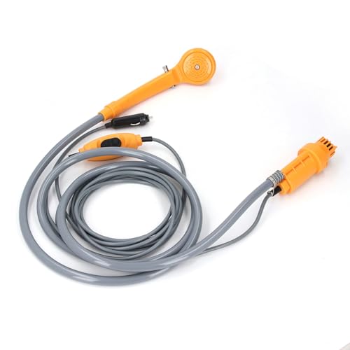 ACAGALA Portable 24V Car Shower Kit - 36W Fast Flow Electric Pressure Washer for Camping, RV & Vehicle Cleaning, Outdoor Washing Pump with Quick Connect