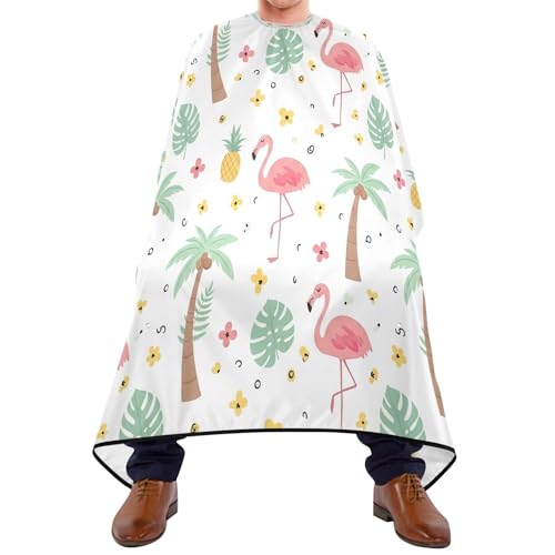 Capa de barbería impermeable Kigai Flamingo para hombre