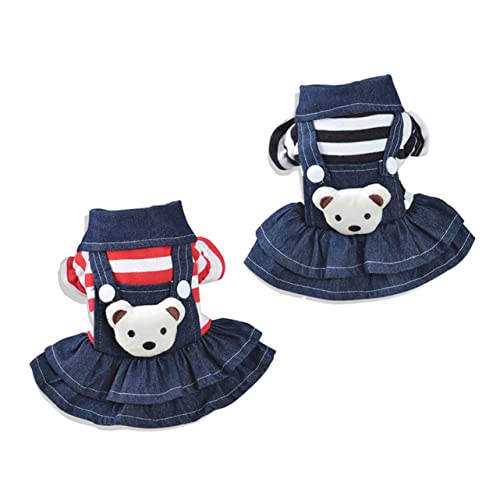 GANAZONO roupas de cachorro roupa para pet roupas para pet macacão para meninas vestido de cachorro