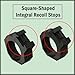 Gotical 34mm Low Profile Scope Rings Mount - for 34mm Tubes - Rifle Scope Rings Aluminum Picatinny Low Profile Mount Low Profile Ring