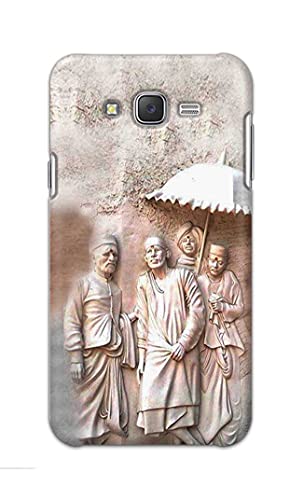 Image of PRINTFIDAA Printed Hard Back Cover Case for Samsung Galaxy J7 2015 | Samsung J7 NXT Back Cover (Sai Baba) -1803