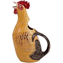 Bordallo Pinheiro Pitcher, Rooster.,