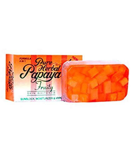 Queue Pure Skin Pure Herbal Papaya, 2 Pcs
