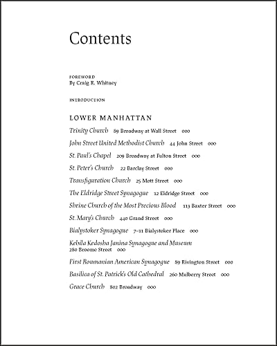 Divine New York: Inside The Historic Churches And Synagogues Of Manhattan #TOP1