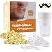 Nose Wax Kit for Men & Women, Nose Hair Removal Wax Kit with Safe Tip Applicator,Safe, Easy, Quick and Painless(100g/10-20 Times Usage Paper Cup)