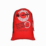HANTAJANSS Hanta Janss Christmas Bag Sika Deer Pattern Design Santa Sack 27