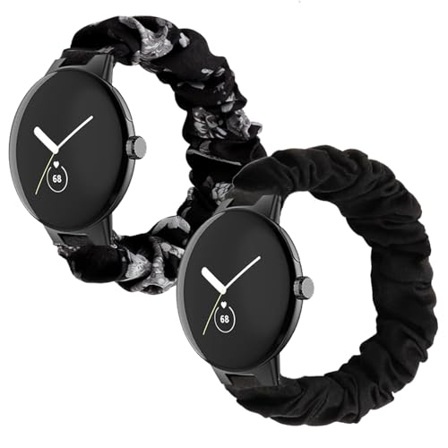 XMHYB �V���V���o���h Google Pixel Watch 3 (45mm)/4 (45mm) �����p�X�g���b�v�A�����p�V���V�����X�g�o���h �\�t�g�N���X �t�@�u���b�N �L�k�� �E�H�b�`�o���h �K�[���Y ���f�B�[�X S L