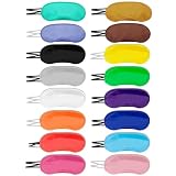 XusEmydinal 16Pcs Blindfolds for Party Games, Sleep Masks with Adjustable Strap and Nose Pad, Multi-Color Eye Masks for Women Men Kids, Enhanced Light Blocking, Portable and Convenient