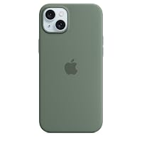 Apple Custodia MagSafe in silicone per iPhone 15 Plus - Cipresso ​​​​​​​