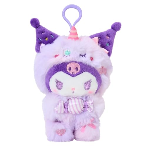 サンリオ(SANRIO) マスコットホルダー（カラフルポップモンスター） クロミ 対象年齢6才以上 687928（Amazon）