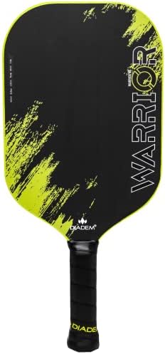 Diadem Warrior V2 Pickleball Paddle – Liquid Carbon Fiber Edgeles...