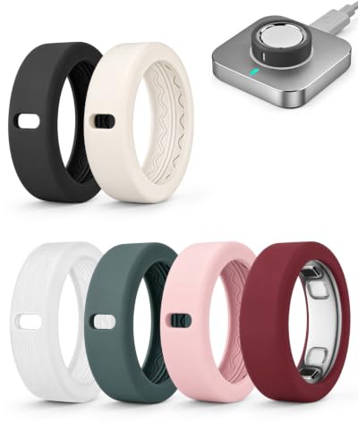 Oura Ring Gen 5�A�X�}�[�g�����O�v���e�N�^�[�Ή������O�J�o�[6�p�b�N�B | ���h�~�e���V���R�������O�v���e�N�^�[�P�[�X�A���[�N�A�E�g�W���p�X�}�[�g�����O�J�o�[�A�N�Z�T���[�A�V�t�g�h�~�C���i�[�e�N�X�`��
