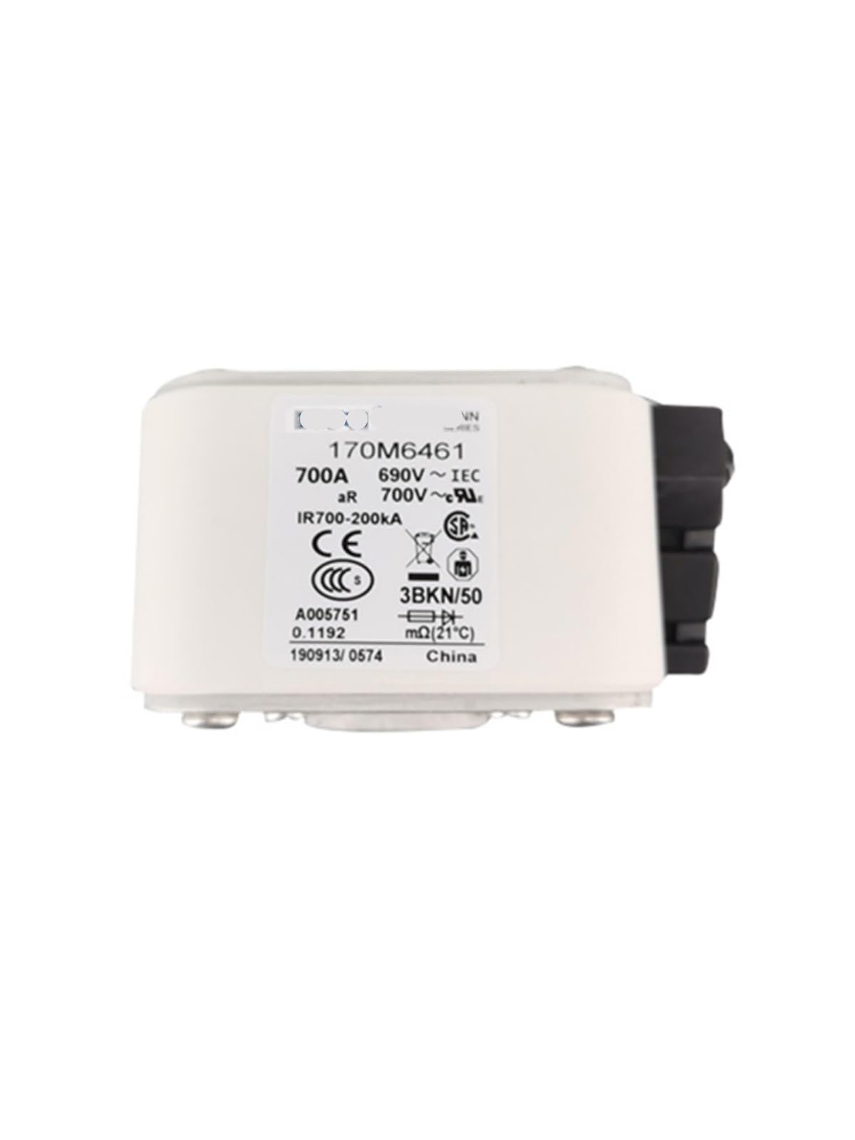 Fusible 170M6461 pour composants électroniques protection industrielle