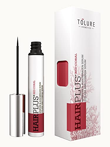 Tolure Cosmetics - Coral Rojo - Suero para pestañas y cejas - 3 ml