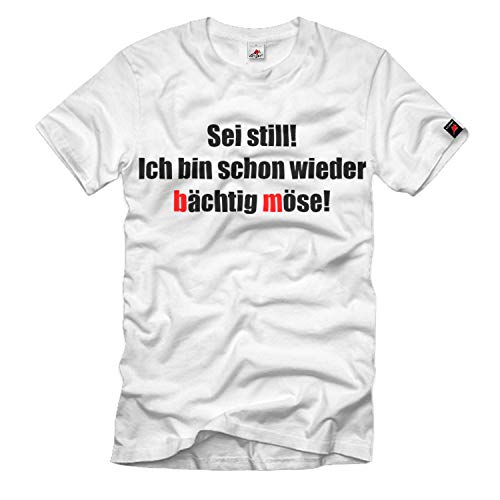 T-Shirt Tu Es Encore Humour Hommes 3XL Blanc Copytec