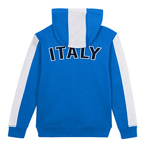 FIFA Official 2023 Women's Football World Cup Youth Team Zipped Hoodie, Italy, Blue, 10-12 years - Image 3