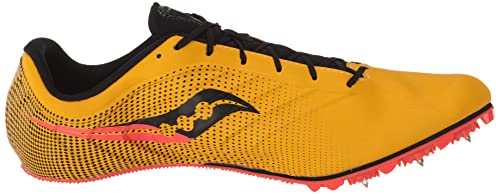 Saucony Mens Spitfire 5 Track And Field Shoe, Vizigld/Vizired, 10 Us #TOP5