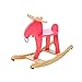 WZHZJ Solide for Enfants Bois Cheval de Troie Enfants Rocking Horse Rocking Chair bébé Jouets à enfourcher for garçons et Filles