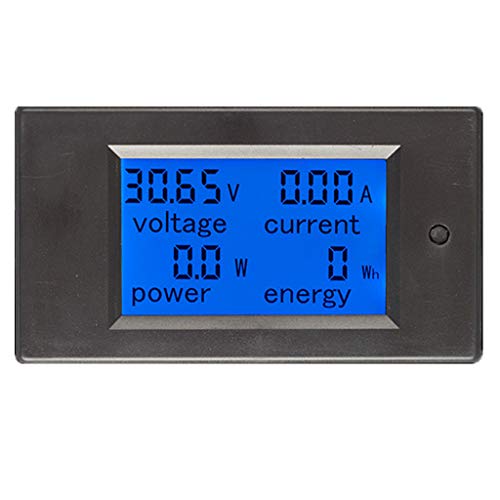 Image of Taidacent 6.5-100V 0-20A 0-100A DC Voltage Current Power Energy Consumption Multimeter Ammeter Voltmeter Multi Function Tester LCD Digital Full Display DIY Modification (0-100A with Shunt)