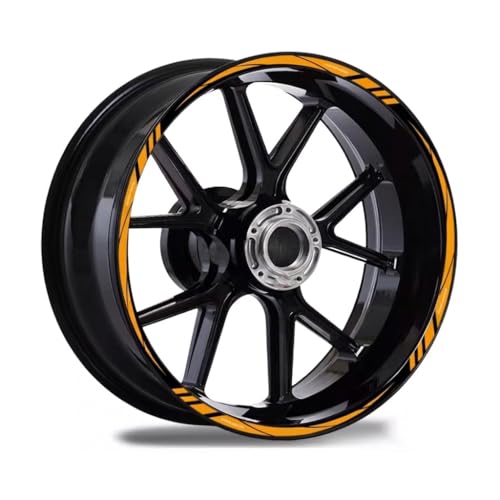 WENINETIES Liserets de Jantes Moto pour Suzuki V-Strom 250SX Vstrom 1000/1050 XT DL650, Autocollants Réfléchissants Stickers (Kit Complet pour 2 Roues...