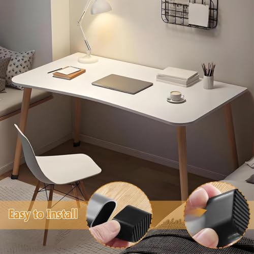 Protector de patas para sillas que evita ruidos y rayones en el suelo de tu casa, 24 uds 6
