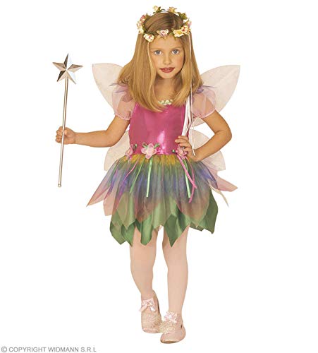 Widmann 4394A - Disfraz de hada arco iris para niños, tamaños 110/116 , color/modelo surtido