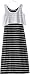 Amy Byer Big Girls' Striped Maxi Dress with Popover