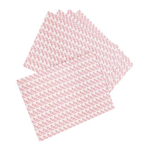 Papel de fibras naturales absorbente para frescura de alimentos en el hogar, paquete de 5 hojas