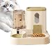 Auto Feeder Futterspender | Wasserspender für Haustiere | Katzenfutter und Wasserspender Set | Automatischer Futterspender und Tränke | Katze Auto Food Dispenser Bowl | Futterspender für