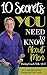10 Secrets You Need To Know About Men: Dating Coach Tells All! (Relationship and Dating Advice for Women)