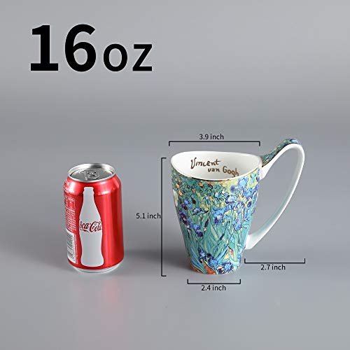 image for FANKE Ceramic Mug Funny Cup, Milk Cup Tea or coffee Cups ceramic 16 oz