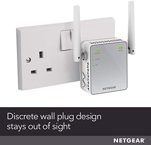 NETGEAR WiFi Booster Range Extender | WiFi Extender Booster | WiFi Repeater Internet Booster | Covers up to 600 sq ft and 10 devices | N300 (EX2700)